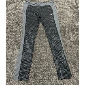 Youth XL Puma Full-Length Leggings With Silver/Gold Detail